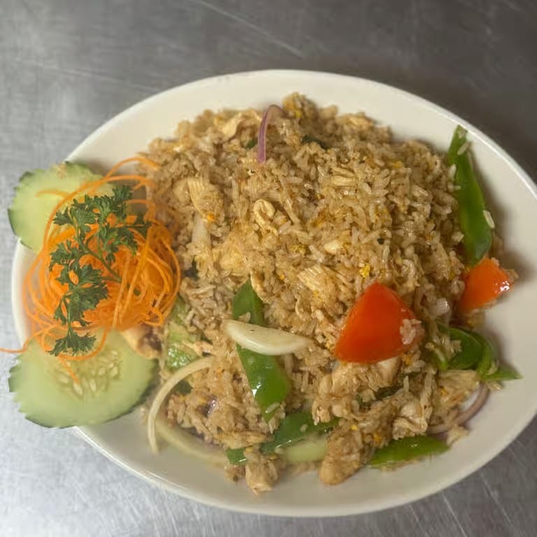 Basil Fried Rice.