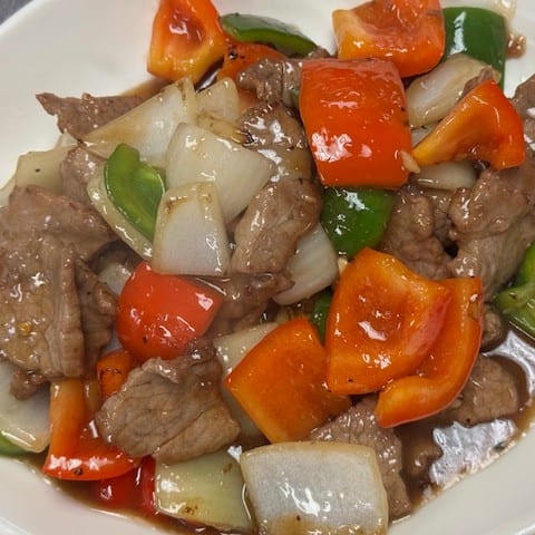Mongolian Beef Stir Fry.