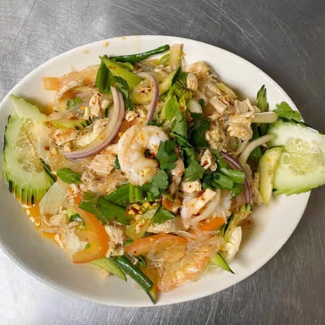 Yum Woon Sen Salad.