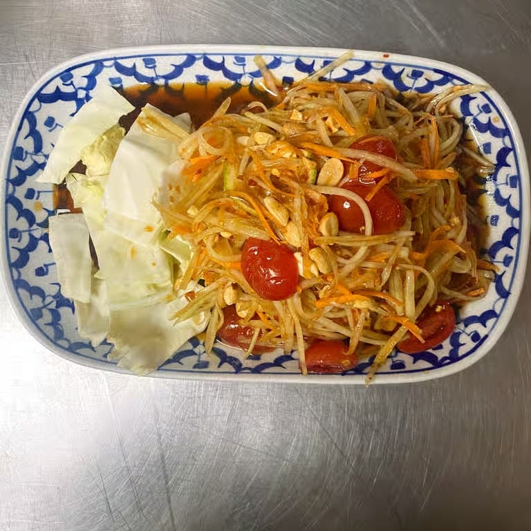 Thai Papaya Salad.