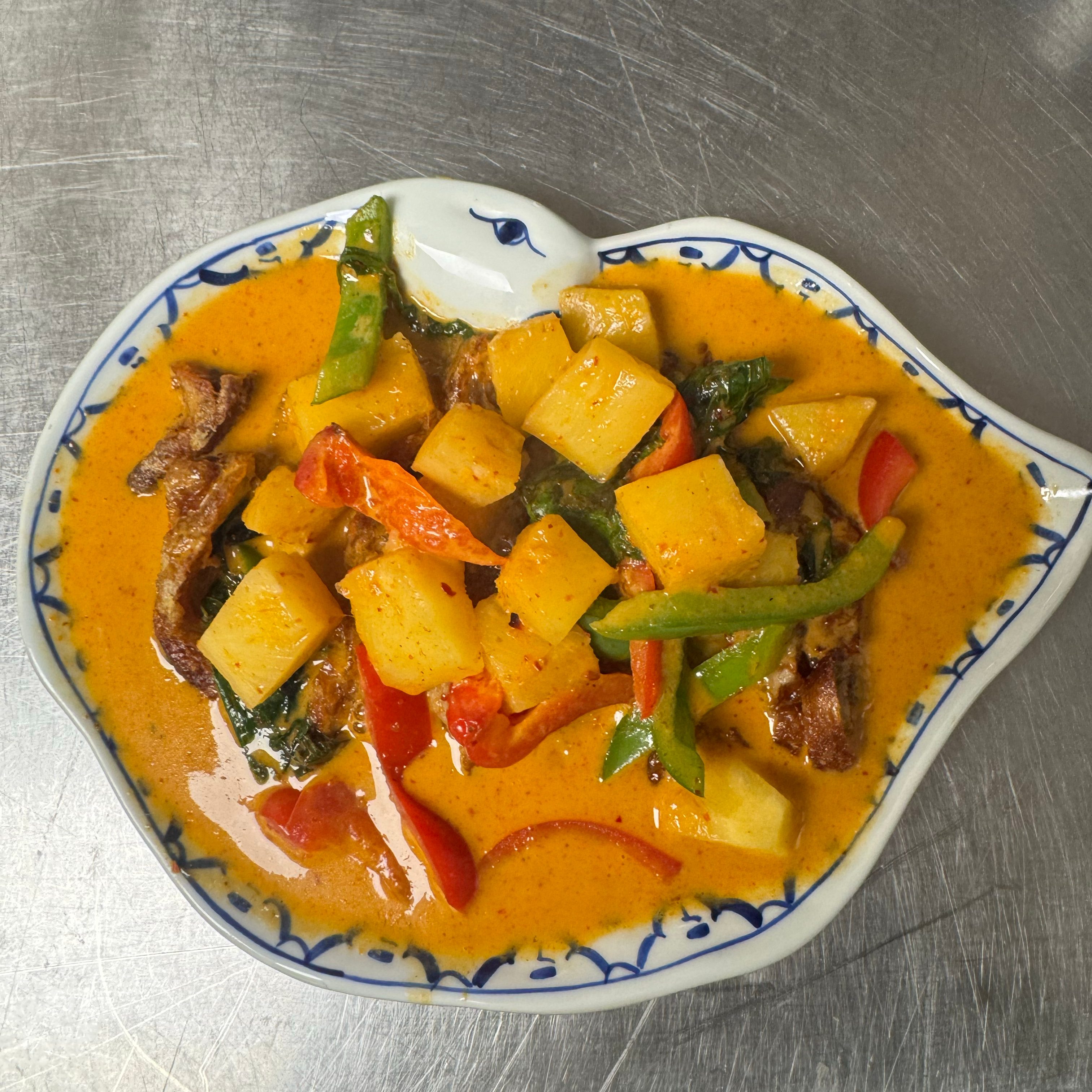 Pineapple Curry Duck.