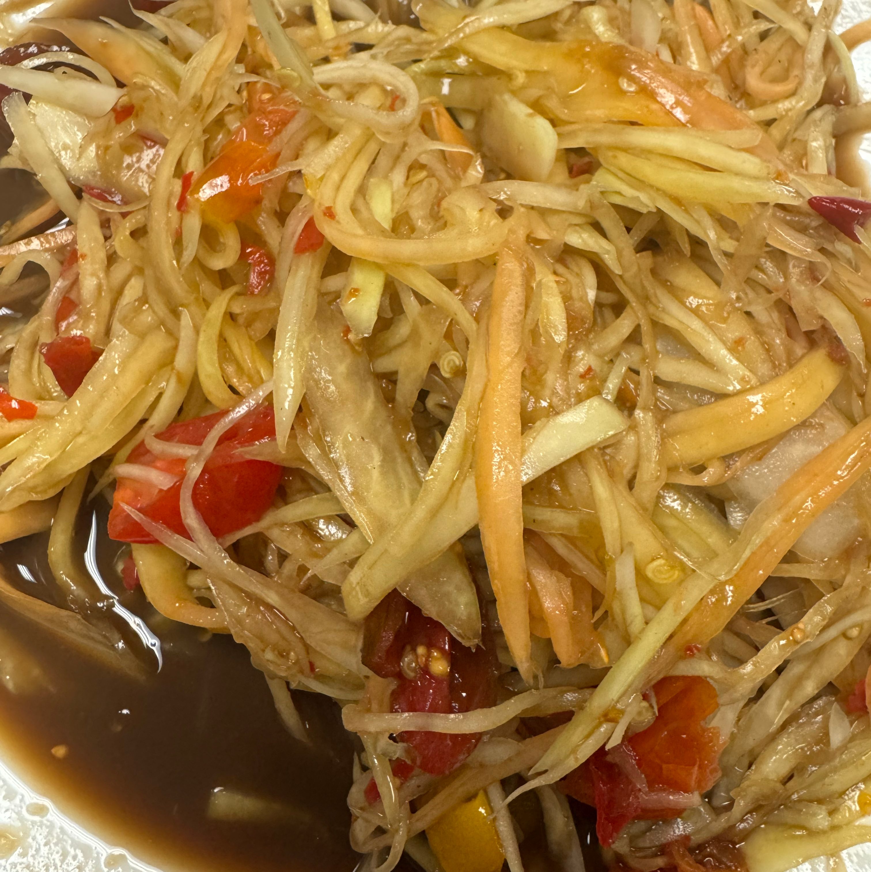 Lao Papaya Salad.