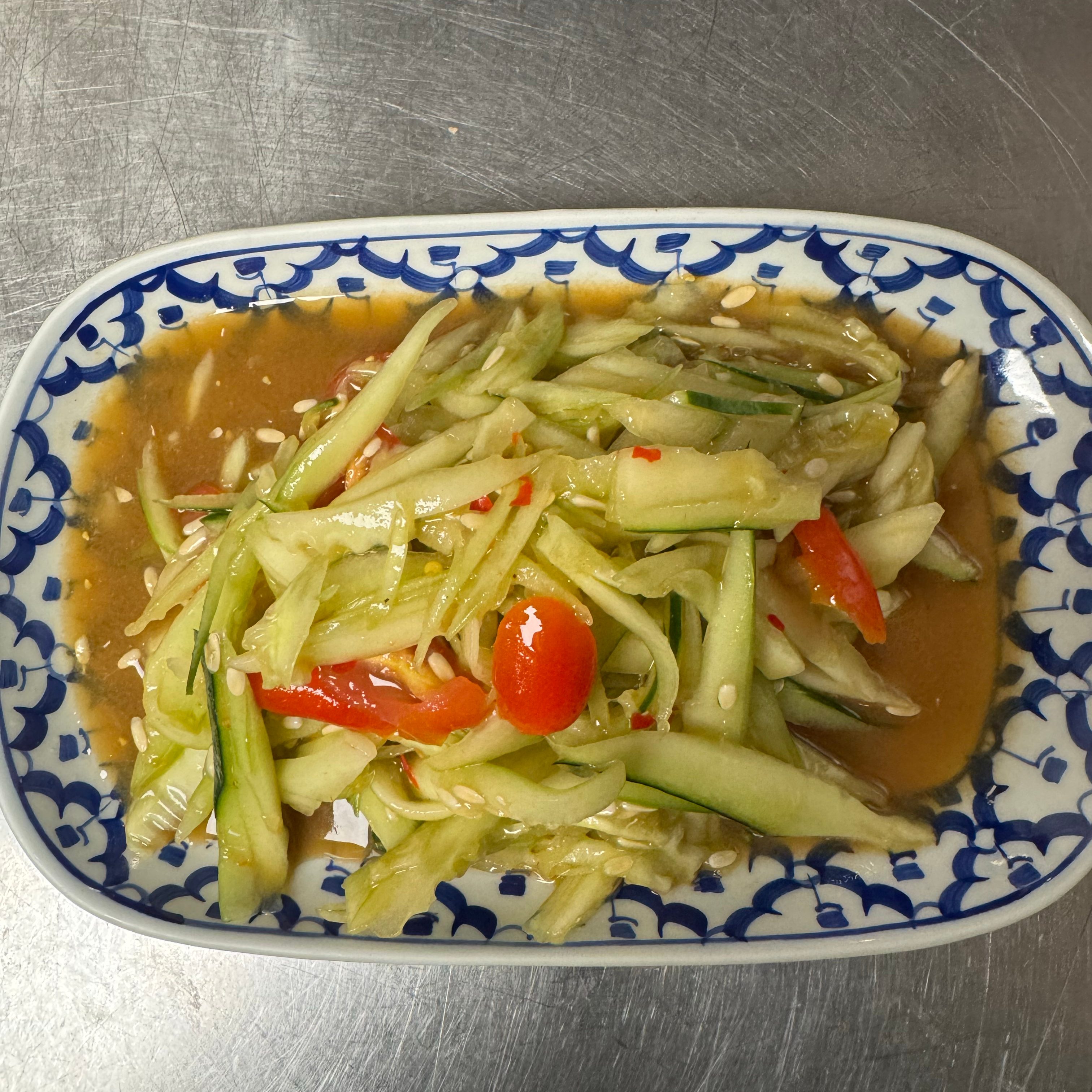 Lao Cucumber Salad.