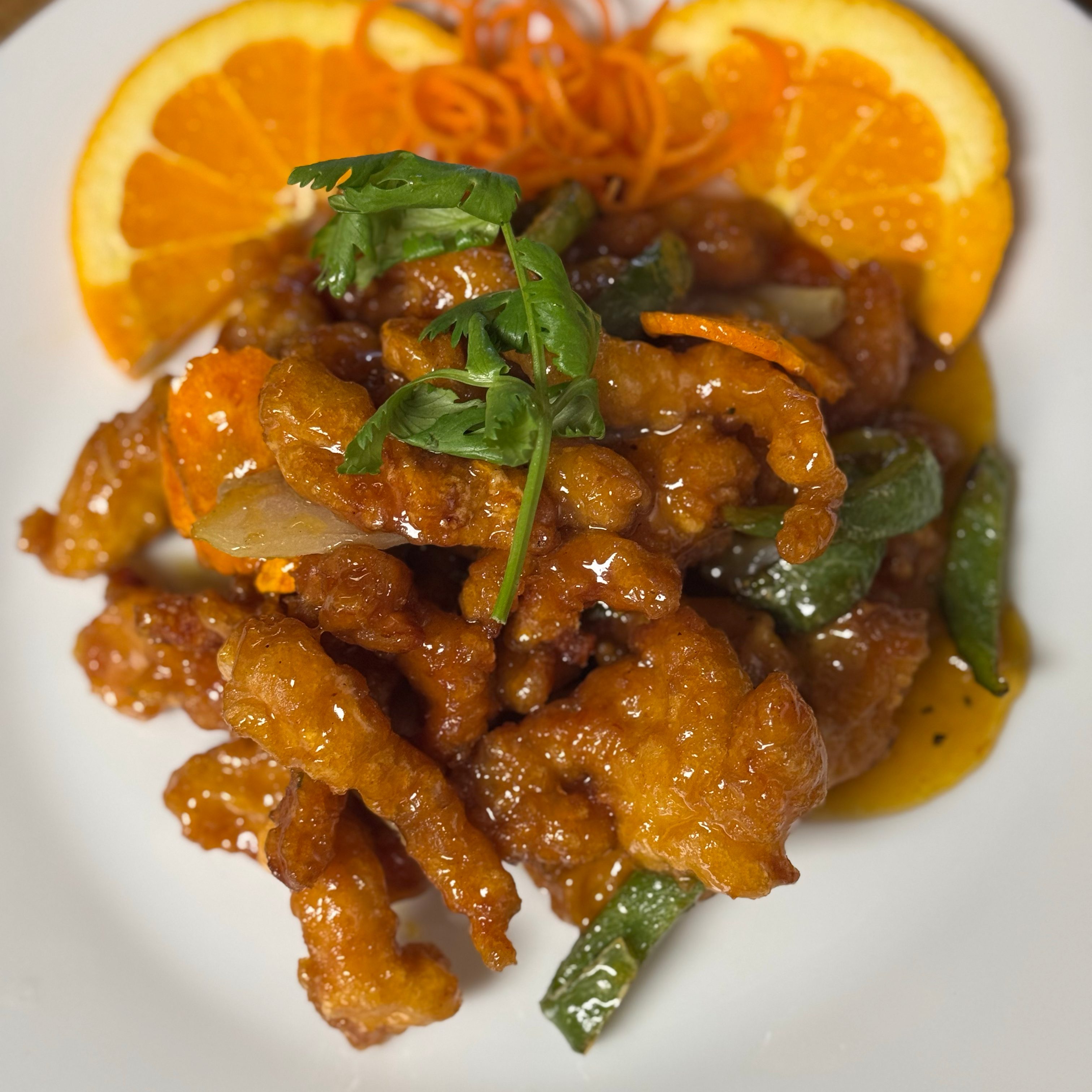 Orange Chicken.